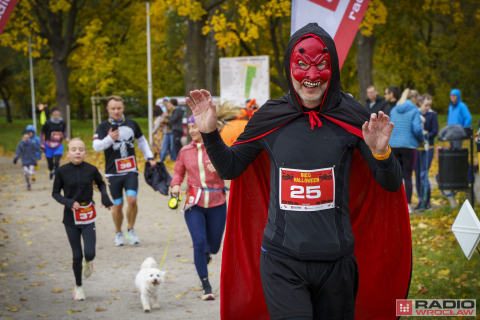 Bieg Halloweenowy Radia Wrocław. Tak bawiliśmy się w Parku Skowronim! [ZDJĘCIA, WIDEO] - 70
