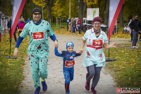 Bieg Halloweenowy Radia Wrocław. Tak bawiliśmy się w Parku Skowronim! [ZDJĘCIA, WIDEO] - 89