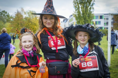 Bieg Halloweenowy Radia Wrocław. Tak bawiliśmy się w Parku Skowronim! [WIDEO]