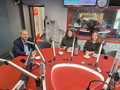 Debata parlamentarna Radia Wrocław: Marta Stożek, Jolanta Niezgodzka, Paweł Hreniak