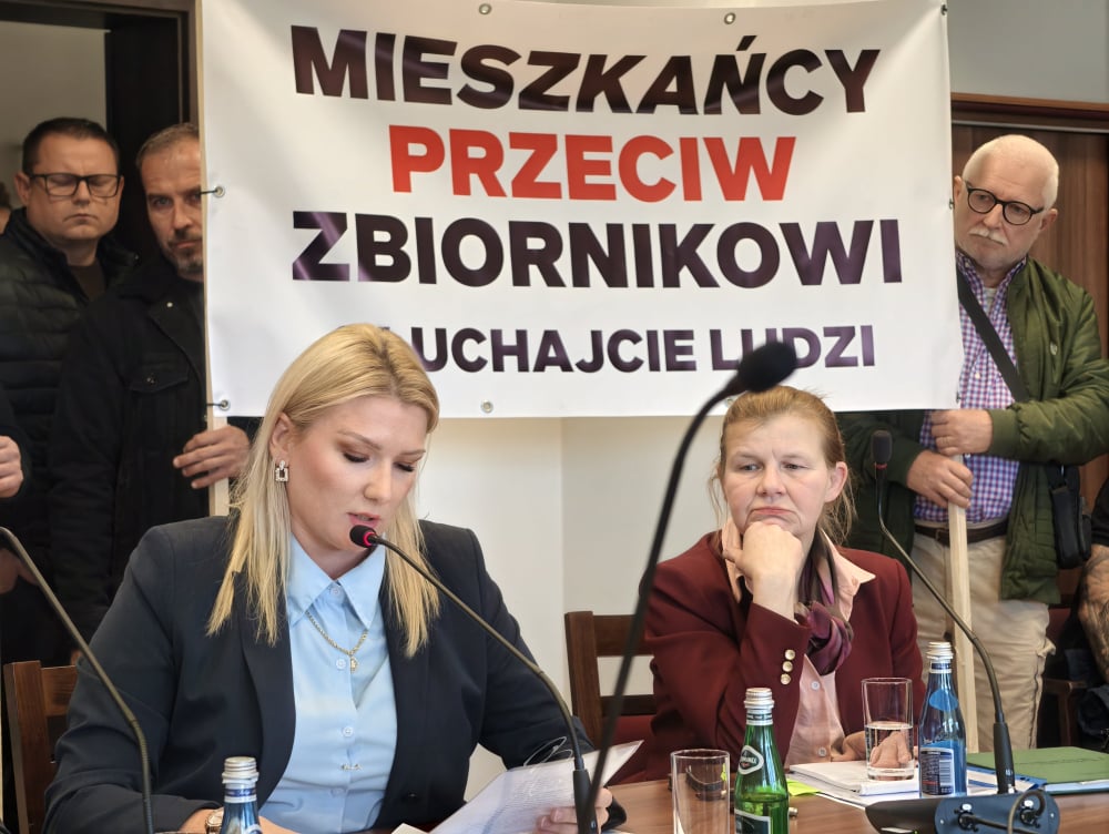 KGHM planuje zbiornik, mieszkańcy protestują. Spór o dużą inwestycję w gminie Jerzmanowa – Mieszkańcy pojawili się na sesji rady gminy Jerzmanowa.