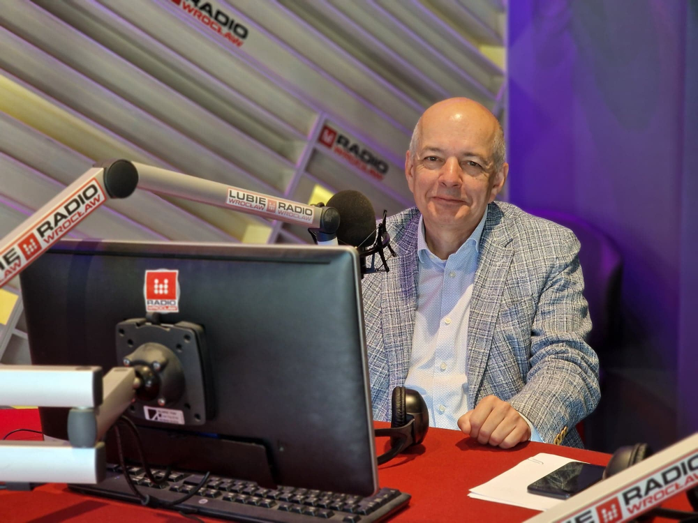 Reakcja24: Notariusz Lech Borzemski będzie odpowiadał na pytania słuchaczy Radia Wrocław - Notariusz Lech Borzemski w studiu Radia Wrocław.