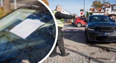 Kontrola służb przy cmentarzu. "Przyznałem się, że mam kamerkę. Pan zakleił"