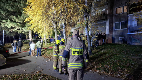Pożar mieszkania w Kłodzku. Trzy osoby poszkodowane, kilkanaście zostało ewakuowanych - 3
