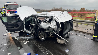 Duże utrudnienia na granicy w Jędrzychowicach. Autostrada zamknięta po wypadku, jedna osoba nie żyje - 0