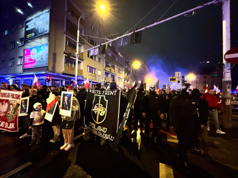 Marsz niepodległości we Wrocławiu. Tegoroczne hasło to "Nigdy więcej wojny" - 5