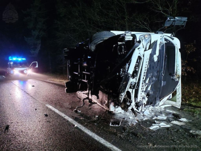 Tragiczny wypadek na DK 15 w powiecie milickim. Jedna osoba nie żyje, dwie są ranne
