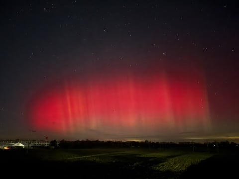 Niezwykła zorza polarna na Dolnym Śląsku! Zobaczcie wyjątkowe zdjęcia - 5
