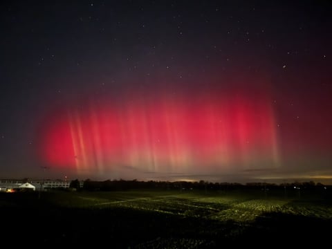 Niezwykła zorza polarna na Dolnym Śląsku! Zobaczcie wyjątkowe zdjęcia - 6