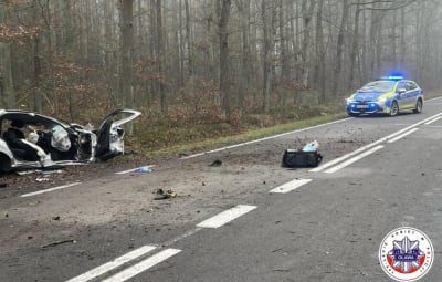 Tragiczny bilans długiego weekendu. Trzy osoby zginęły na dolnośląskich drogach
