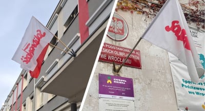 Protest oświatowej "Solidarności" - wywiesili flagi na szkołach. Jakie są postulaty?