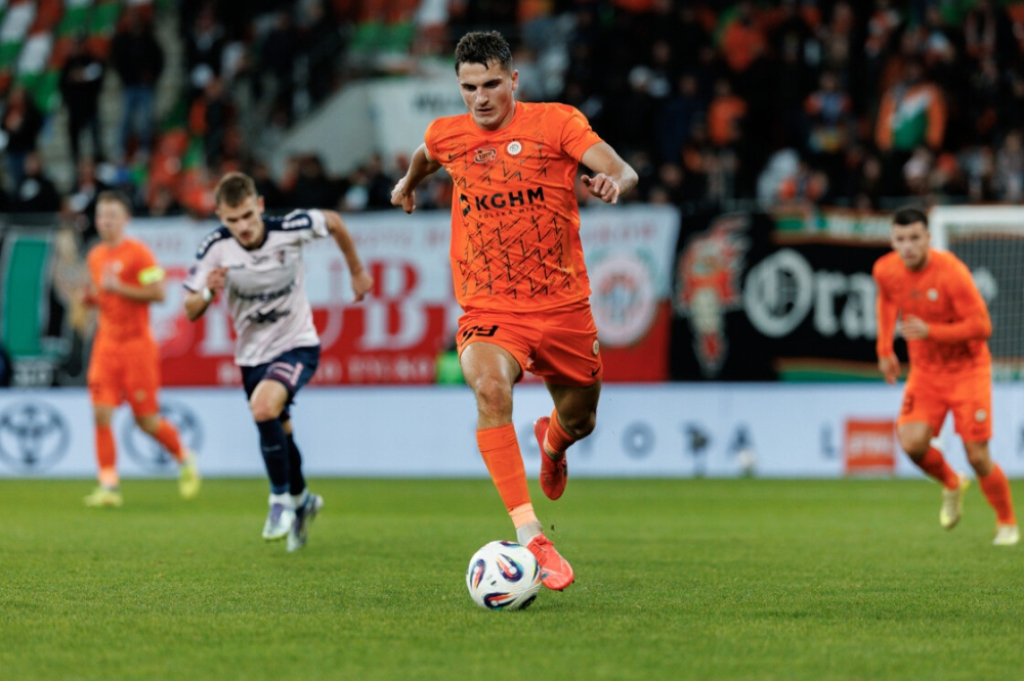 Młodzieżówka wciąż z kompletem wygranych. Gol piłkarza Zagłębia Lubin - Filip Kocaba zdobył debiutanckiego gola w kadrze U21.