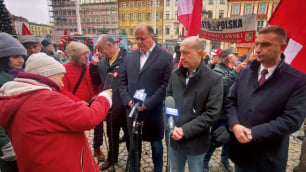 Wielka awantura o napis na moście Grunwaldzkim. PiS starł się z przedstawicielami miasta
