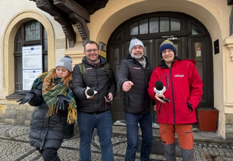 Para dla Dolnego Śląska w Jeleniej Górze. Wspólne zwiedzanie i niespodzianka dla mieszkańców - 4