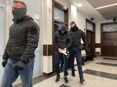 Uprowadzenie i wypadek na Hallera. Porywacze 34-latka stanęli przed sądem [WIDEO] - 1