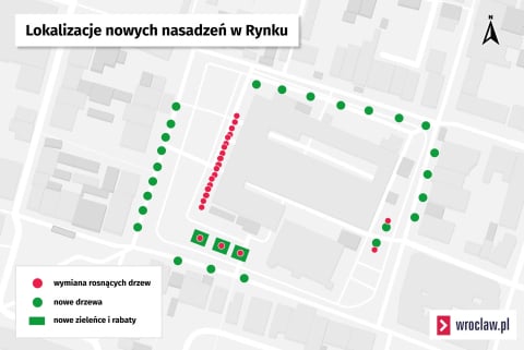 Rynek i Świdnicka będą zielone. Tak wyglądają zmiany na wizualizacjach [WIDEO] - 0