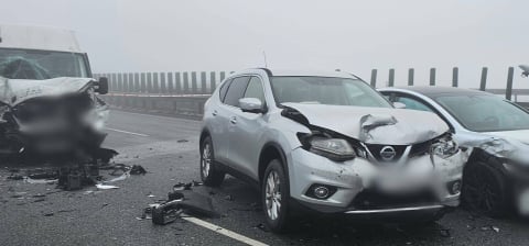 Tragiczny karambol na trasie do Wrocławia. Ogromne utrudnienia na autostradzie A4 [ZDJĘCIA] - 2