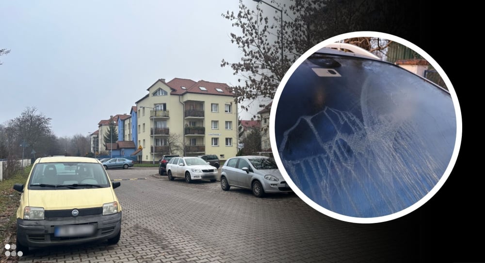 Tajemniczy "szeryf" z Wrocławia oblewa samochody tłustą cieczą. Dewastuje pojazdy osób spoza osiedla - Wrocławianie, którzy parkują swoje samochody na ul. Polonii Wrocławskiej borykają się z uciążliwym sąsiadem, który oblewa pojazdy nieznaną substancją.