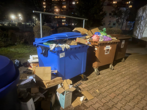 Śmietniki w Lubinie pękają w szwach. Zmiana firmy bez przetargu wywołała chaos - 10