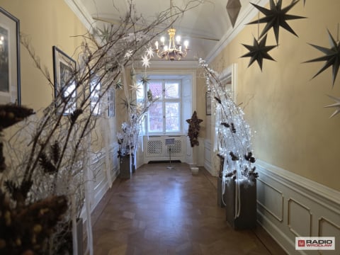 Zamek Książ w świątecznej odsłonie. Mistrzowie florystyki stworzyli magiczną atmosferę [ZDJĘCIA] - 9