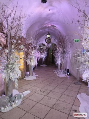 Zamek Książ w świątecznej odsłonie. Mistrzowie florystyki stworzyli magiczną atmosferę [ZDJĘCIA] - 4