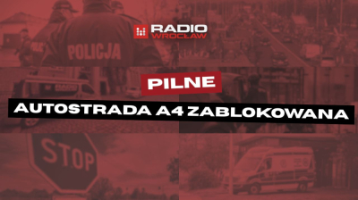 Pożar naczepy w pojeździe ciężarowym na A4. Autostrada w kierunku Wrocławia zablokowana