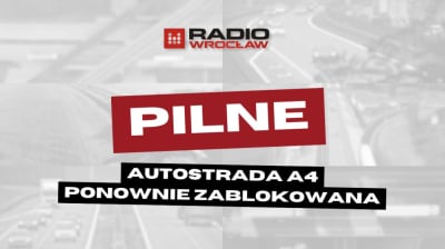 Autostrada A4 zn&oacute;w zablokowana. Zderzyły się 4 samochody osobowe. Jedna osoba ranna