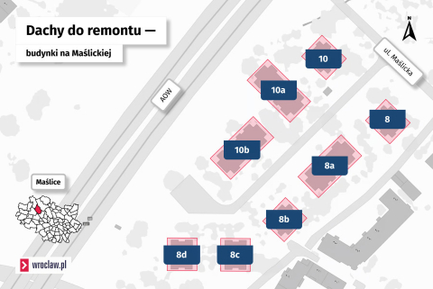 Wyremontują kilkanaście dachów na Maślicach i Leśnicy. Chodzi o budynki należące do gminy - 0