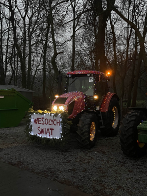 Świąteczny protest rolników w gminie Kobierzyce. "Symbolicznie, nikomu nie wadząc" - 0