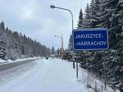 Zamknięta droga ze Szklarskiej Poręby do Czech. Powodem warunki pogodowe