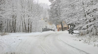Dużo śniegu i marznące opady na Dolnym Śląsku. IMGW ostrzega przed zimą