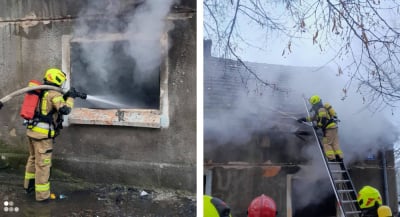 Tragiczny pożar pod Wrocławiem. W pustostanie znaleziono ciało mężczyzny