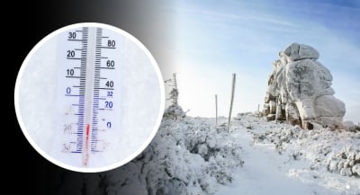 Ponad 30 stopni mrozu! Dolnośląski biegun zimna z najniższą temperaturą