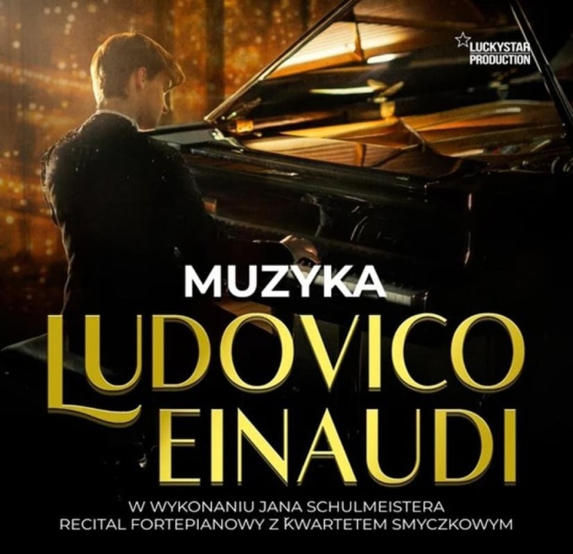Muzyka Ludovico Einaudi w wykonaniu Jana Schulmeistera - fot. Organizator