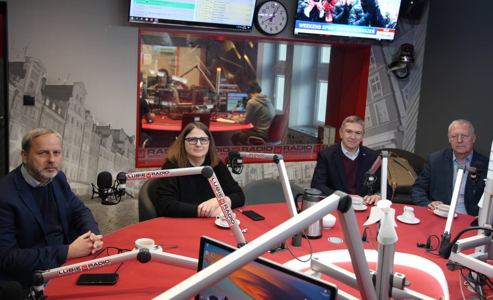 Debata parlamentarna Radia Wrocław: Marta Stożek, Paweł Hreniak, Marek Chmielewski, Arkadiusz Sikora - Debata parlamentarna w Radiu Wrocław w każdy poniedziałek od godz. 8.10.