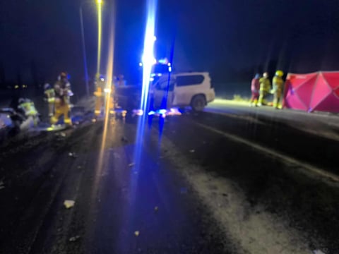 Tragiczny wypadek na DK8 pod Wrocławiem. Jedna osoba nie żyje, dwie inne są ranne - 0