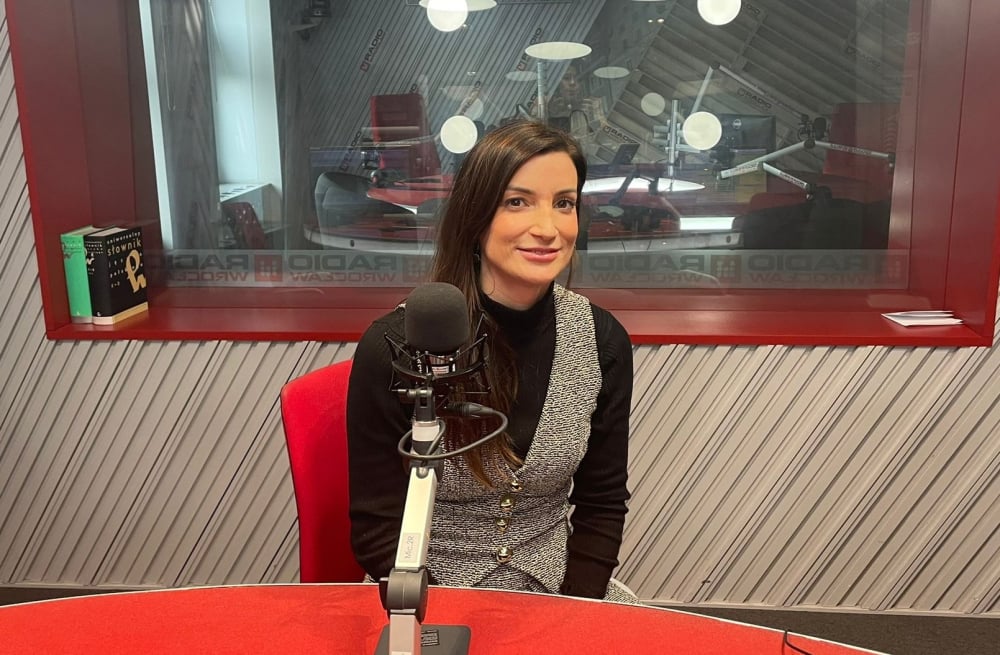 Chwalimy swoje: Aline Viviand-Sławik. Francuzka, która od 15 lat mieszka na Dolnym Śląsku - Aline Viviand-Sławik gościem Radia Wrocław.