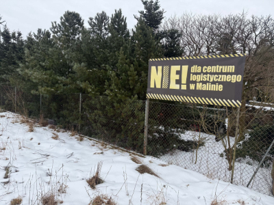Mieszkańcy nie chcą hal przemysłowych w Malinie. Sprawa trafiła do prokuratury