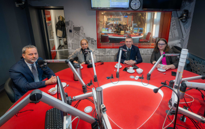 Debata parlamentarna: Iwona Krawczyk, Paweł Hreniak, Marta Stożek i Arkadiusz Sikora