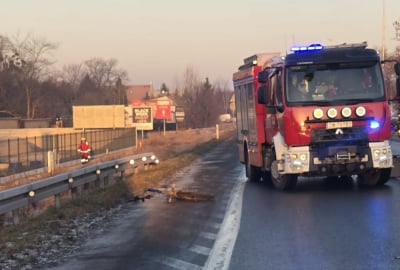 Tragedia w Radwanicach. Nie żyje rowerzysta potrącony przez samoch&oacute;d