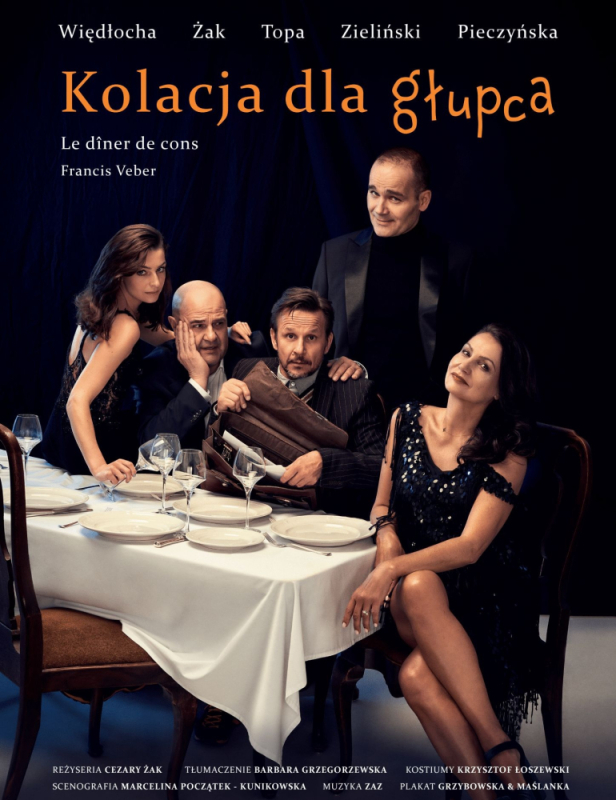 KOLACJA DLA GŁUPCA spektakl - fot. Organizator