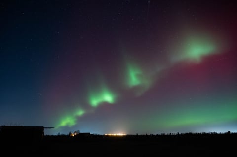 Niezwykła zorza polarna nad Dolnym Śląskiem. Mamy Wasze zdjęcia! - 9