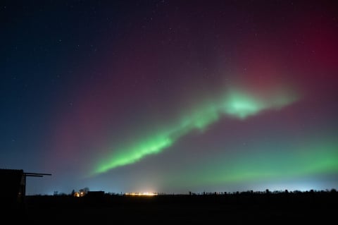 Niezwykła zorza polarna nad Dolnym Śląskiem. Mamy Wasze zdjęcia! - 7