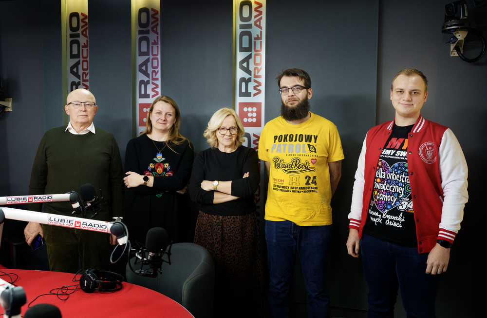 Różne punkty słyszenia: Rozmawiamy o nadchodzącym finale Wielkiej Orkiestry Świątecznej Pomocy - Różne punkty słyszenia w Radiu Wrocław. Od poniedziałku do piątku, po godzinie 20:00.