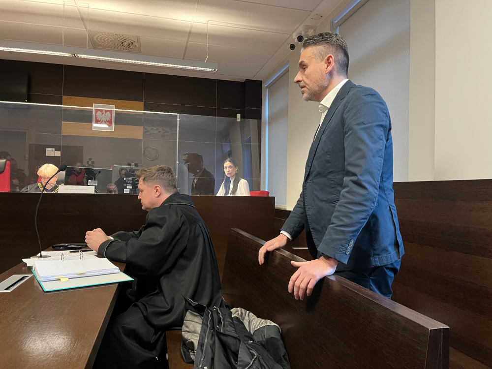 Ruszył proces byłego wiceministra sprawiedliwości. B. Ciążyńskiemu grozi 10 lat więzienia - Bartłomiej Ciążyński, były wiceminister sprawiedliwości w studiu Radia Wrocław.