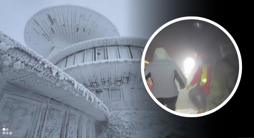 Rodzina utknęła na Śnieżce. Wspólna akcja GOPR i czeskich ratowników - Spóźnili się na wyciąg, potrzebna była pomoc ratowników