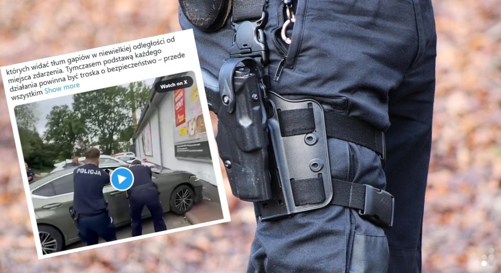 Staranował radiowozy, próbował potrącić policjantów. Są zarzuty dla 34-latka z Bolkowa - Kierowca z Bolkowa został zatrzymany przez policjantów.