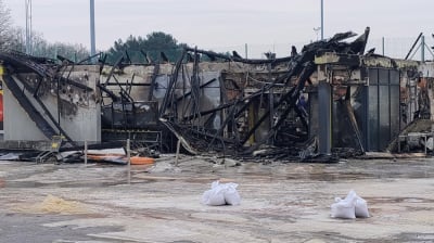 Pożar w Polkowicach. Zwarcie instalacji możliwą przyczyną, służby podsumowują straty