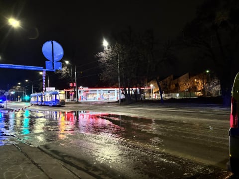 Awaria wodociągu na Grabiszyńskiej. Jezdnia była pod wodą - 0