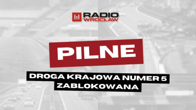 Droga krajowa numer 5 była zablokowana. Strażacy gasili pożar ciężar&oacute;wki